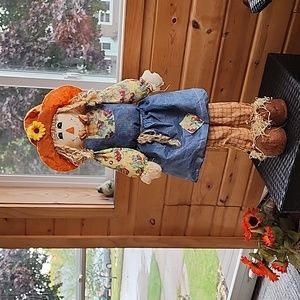 Girl scarecrow